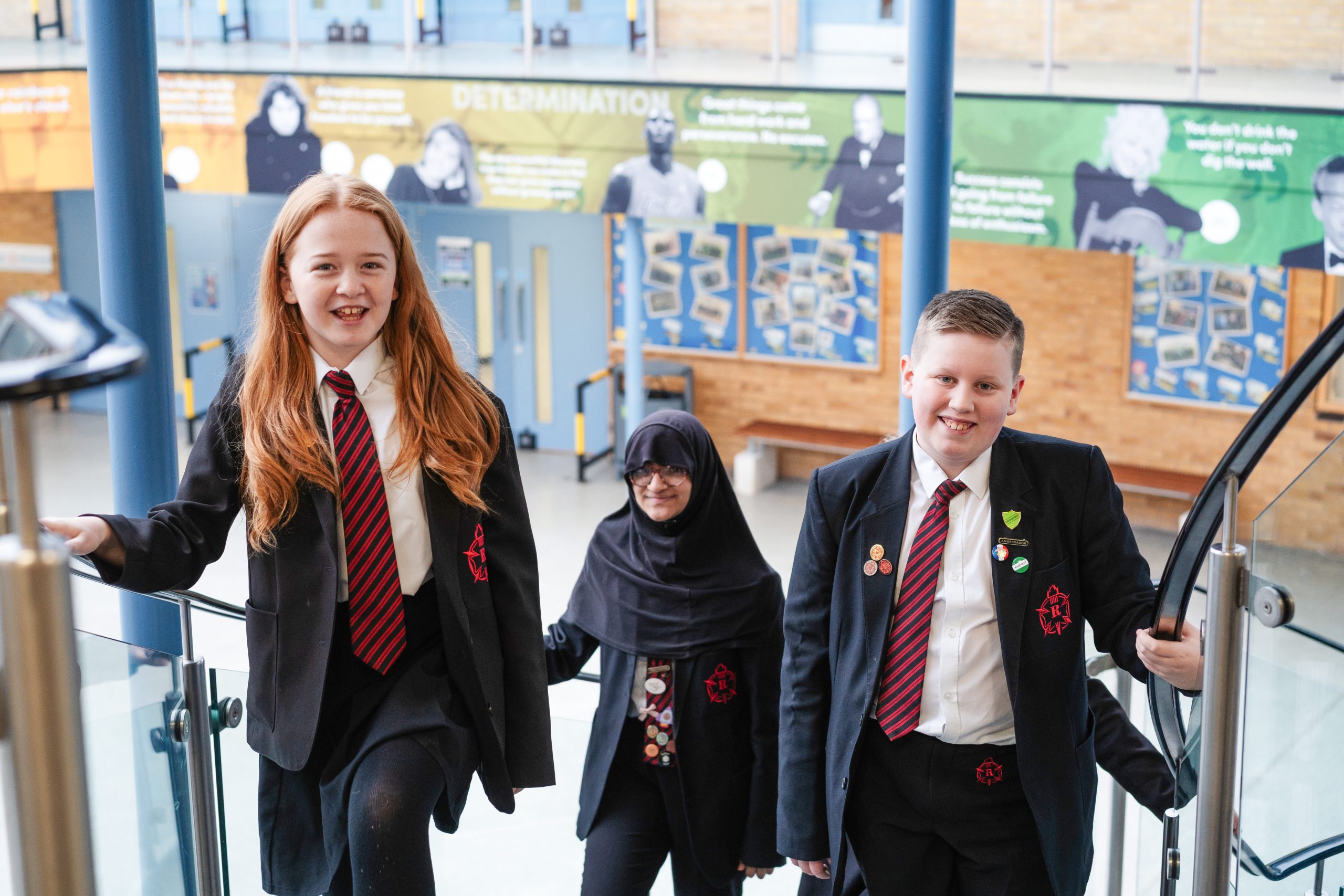 Image of a group of students in school environment